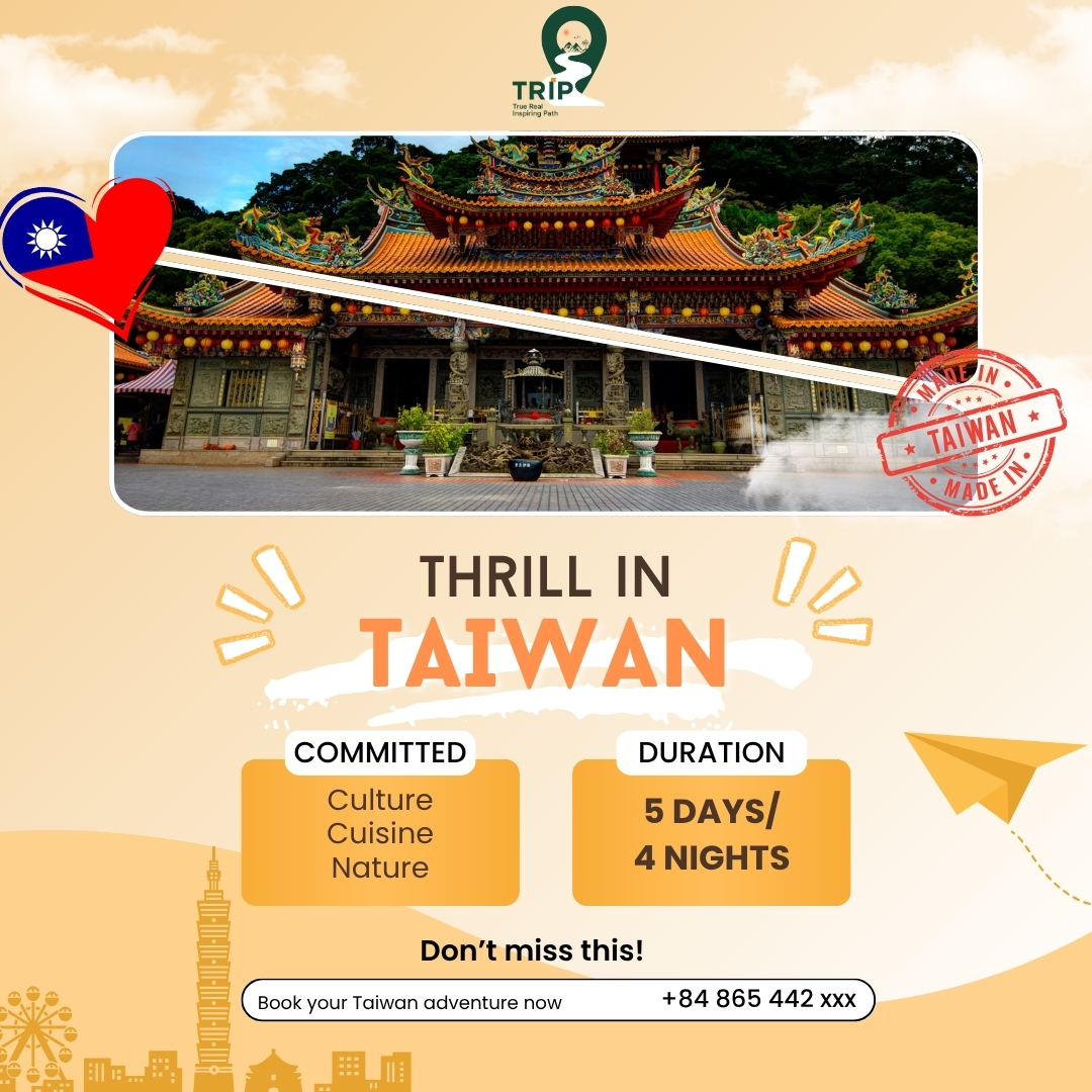THRILL IN TAIWAN - SOUTHERN CULTURAL IMMERSION & COASTAL DISCOVERY