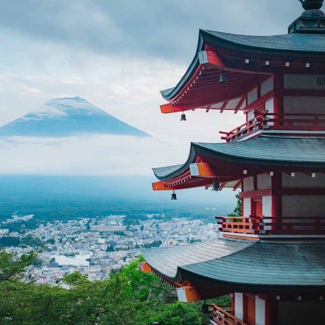 Mount Fuji & Chureito Pagoda